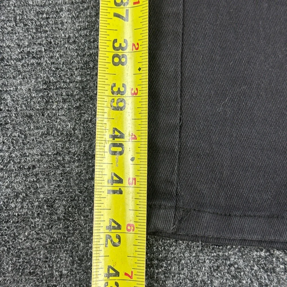 Waimea Mens Skinny Fit‎ Jeans Black Faded Knee Zipper Denim Pants Size 36